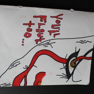 2 custom Pennywise drawings